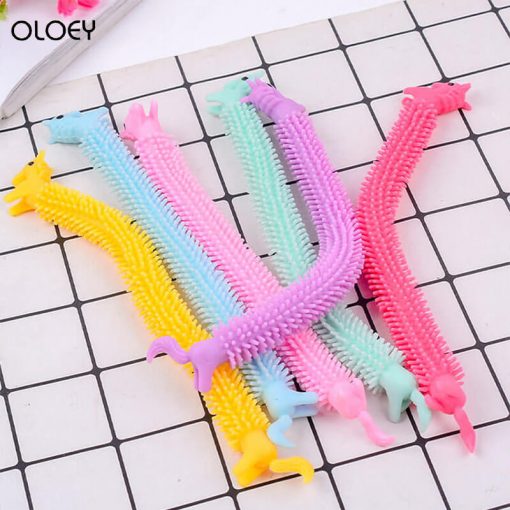 Unicorn Toys 19CM Fidget Indoor Fitness Tools Simple Dimple Functions Like Monkey Noodles Anti stress Toy 3 - Monkey Noodle